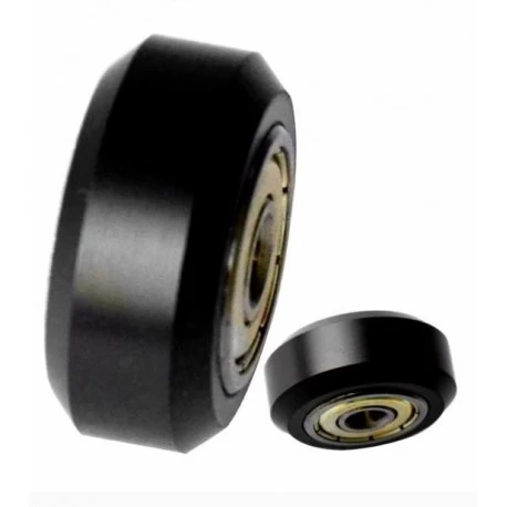 Creality 3D CR-10 Roller Guide Wheels with bearings - SoluNOiD.dk