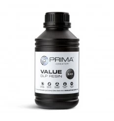 PrimaCreator Value UV / DLP Resin - 500 ml - Black