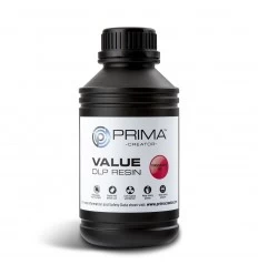 PrimaCreator Value UV / DLP Resin - 500 ml - Transparent Red