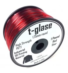 Taulman t-glase PETT Red 1.75mm filament