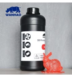Wanhao 3D-Printer UV Resin - 1000 ml - Red