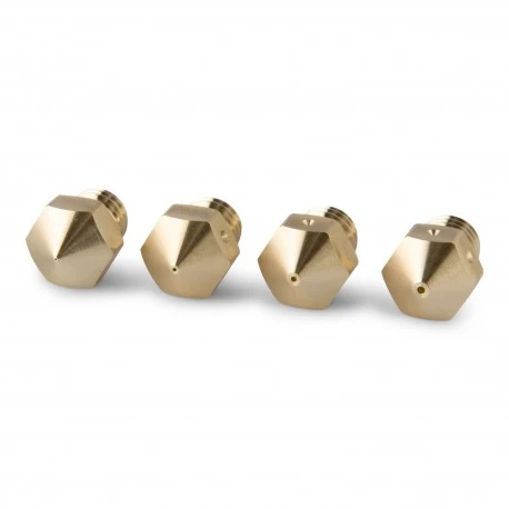 Buy PrimaCreator MK8 Mixed Size Brass Nozzle - 4 pcs (0.20 mm/0.40 mm/0.60 mm/0.80 mm) at SoluNOiD.dk - Online