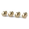 PrimaCreator MK8 Mixed Size Brass Nozzle - 4 pcs (0.20 mm/0.40 mm/0.60 mm/0.80 mm) - SoluNOiD.dk