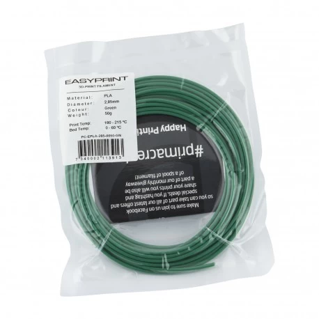 EasyPrint PLA Sample - 2.85mm - 50 g - Green