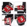 MK8 / CR10 Red Metal Extruder Kit - SoluNOiD.dk