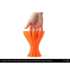 Fillamentum CPE HG100 "Neon Orange Transparent" 1.75mm