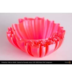 Fillamentum CPE HG100 "Neon Pink Transparent" 1.75mm - SoluNOiD.dk