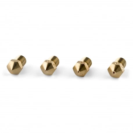 RepRap M6 Mixed Size Brass Nozzle - 1,75 mm - 4 pcs