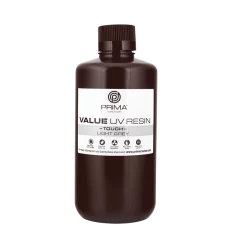 PrimaCreator Value Tough UV Resin (ABS Like) - 1000 ml - Light Grey