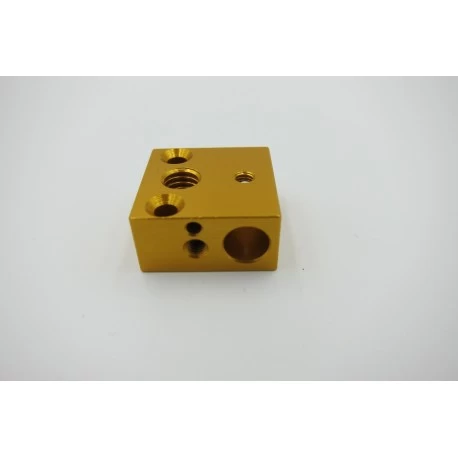 Buy Creality CR-10/Ender series Hot-end aluminum block at SoluNOiD.dk - Online