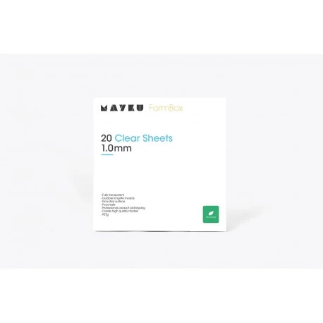 Mayku FormBox Clear Sheets 1.0mm (20 Pack)