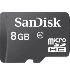 SanDisk 8GB micro SDHC Memory Card Class 4 TF Card - SoluNOiD.dk