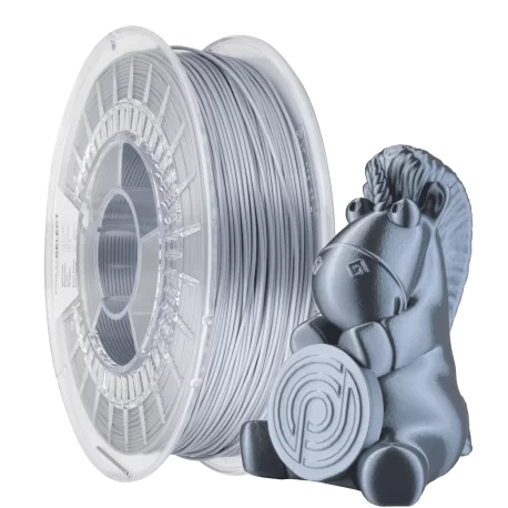 PrimaSelect PLA Glossy - 1.75mm - 750 g - Liquid silver