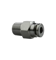 Stainless Steel Bowden Tube Push Fitting PC4-01 - SoluNOiD.dk