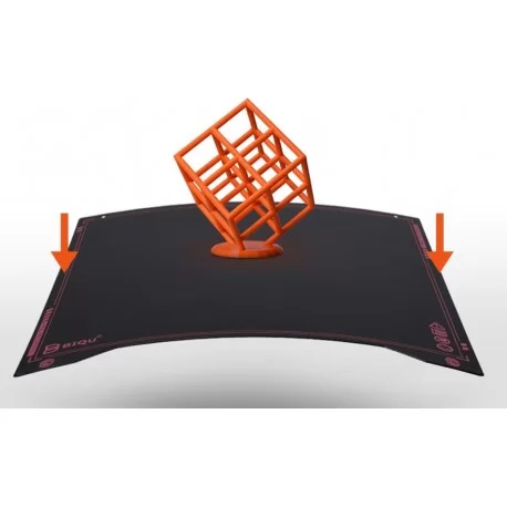 Buy BIQU 3D B1 Flexible build surface plate 235x235mm at SoluNOiD.dk - Online