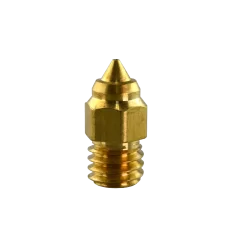 Creality 3D CR-6/CR-200B Brass nozzle 0,4 mm - 1 stk. - SoluNOiD.dk