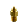 Creality 3D CR-6/CR-200B Brass nozzle 0,4 mm - 1 stk. - SoluNOiD.dk