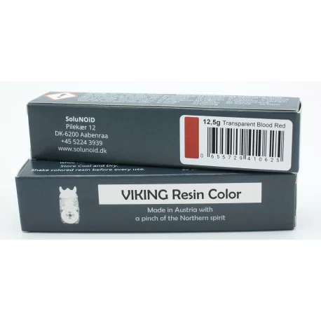 Viking Labs Pigment farve Transparent Blod Rød - 12.5g