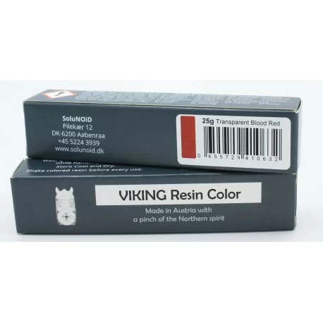 Viking Labs Pigment farve Transparent Blod Rød - 25g