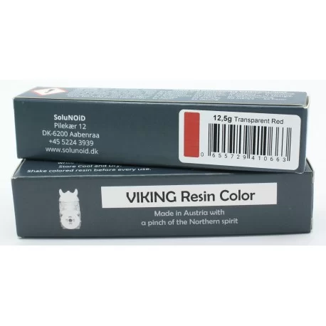 Buy Viking Labs Pigment Color Transparent Red - 12.5g at SoluNOiD.dk - Online