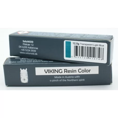 Viking Labs Pigment farve Transparent Lyseblå - 12.5g