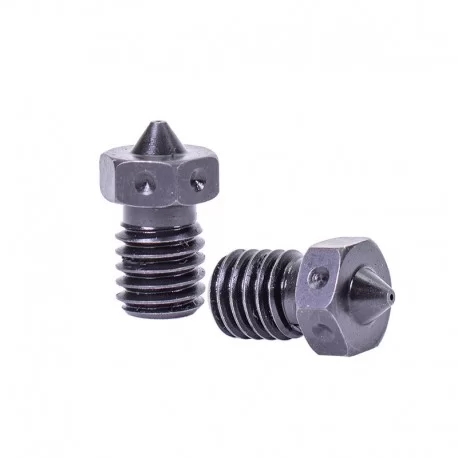 Original Prusa Hardened steel nozzle 0.4mm E3D V6 - 1 pcs - SoluNOiD.dk