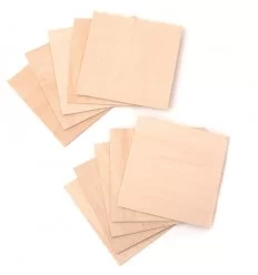 Snapmaker Blank Wood Squares (10-Pack)