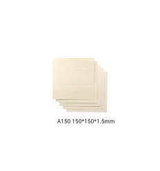 Snapmaker Basswood Sheet-A150 / 150x150x1,5mm / 5-pack