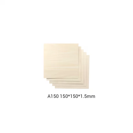 Snapmaker Basswood Sheet-A150 / 150x150x1,5mm / 5-pack