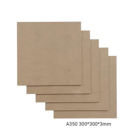 Snapmaker MDF Wood Sheet-A350 / 300x300x3mm / 5-pack