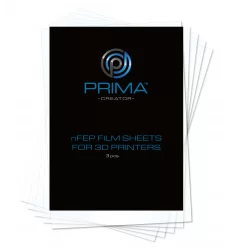 Buy PrimaCreator nFEP Film Sheets for 3D Printers - 140 x 200 mm - 3-pack at SoluNOiD.dk - Online