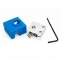 Micro Swiss Heater Block Upgrade with Silicone Sock for CR10 / Ender 2 / Ender 3 / ANET A8 Printers MK7, MK8, MK9 Hotend