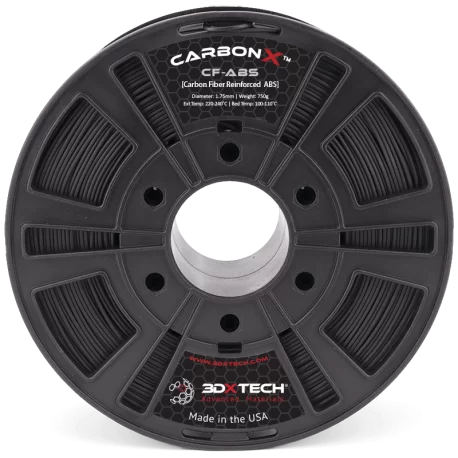 Buy 3DXTECH CARBONX™ CF-ABS, 1.75mm, 750g, Black at SoluNOiD.dk - Online