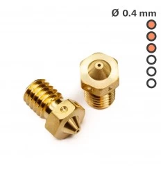 Nozzle E3D V6 0.4mm - 1pcs