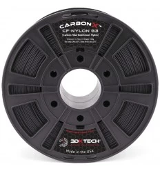 3DXTECH CARBONX PA6+CF GEN 3 [CARBON FIBER NYLON] 1.75mm. 1kg Black