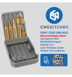 Original CNC Kitchen Soldering tips for threaded inserts