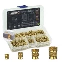 Ruthex M2 / M3 / M4 / M5 Threaded Insert Assortment Box - 270pcs