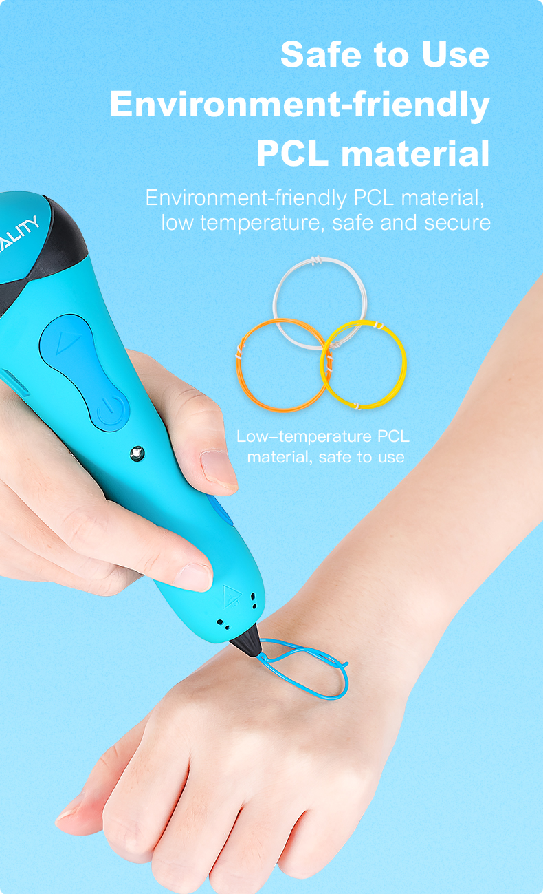 Creality 3D Pen PCL hos SoluNOiD.dk - Online