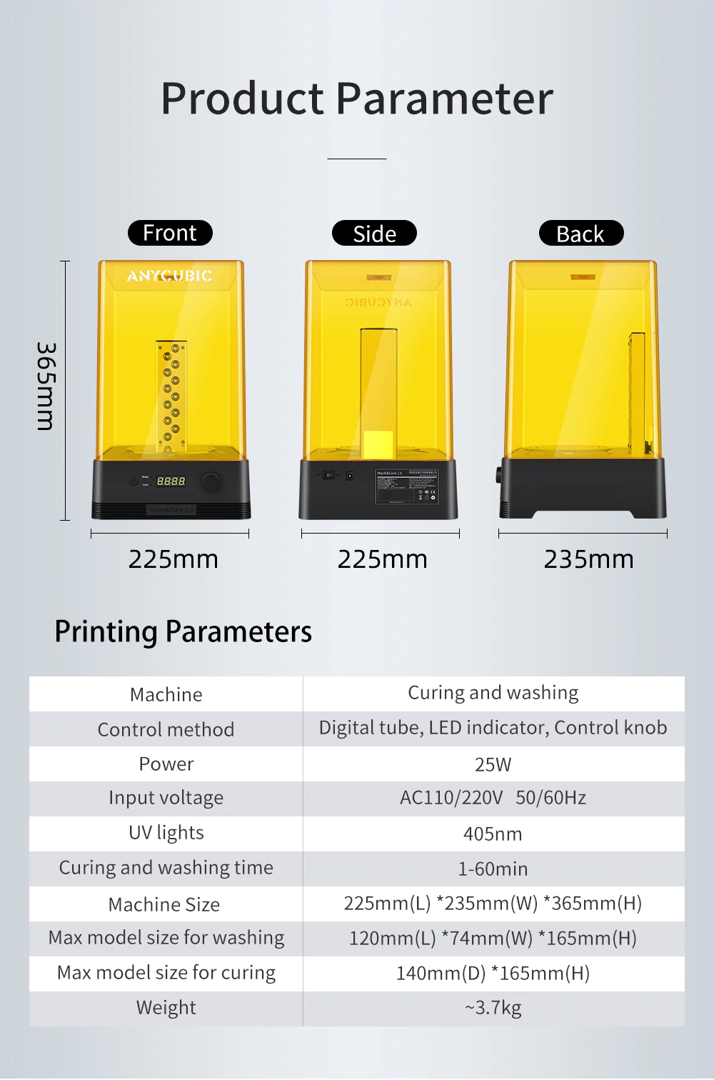 Anycubic Wash & Cure 2.0 hos SoluNOiD.dk